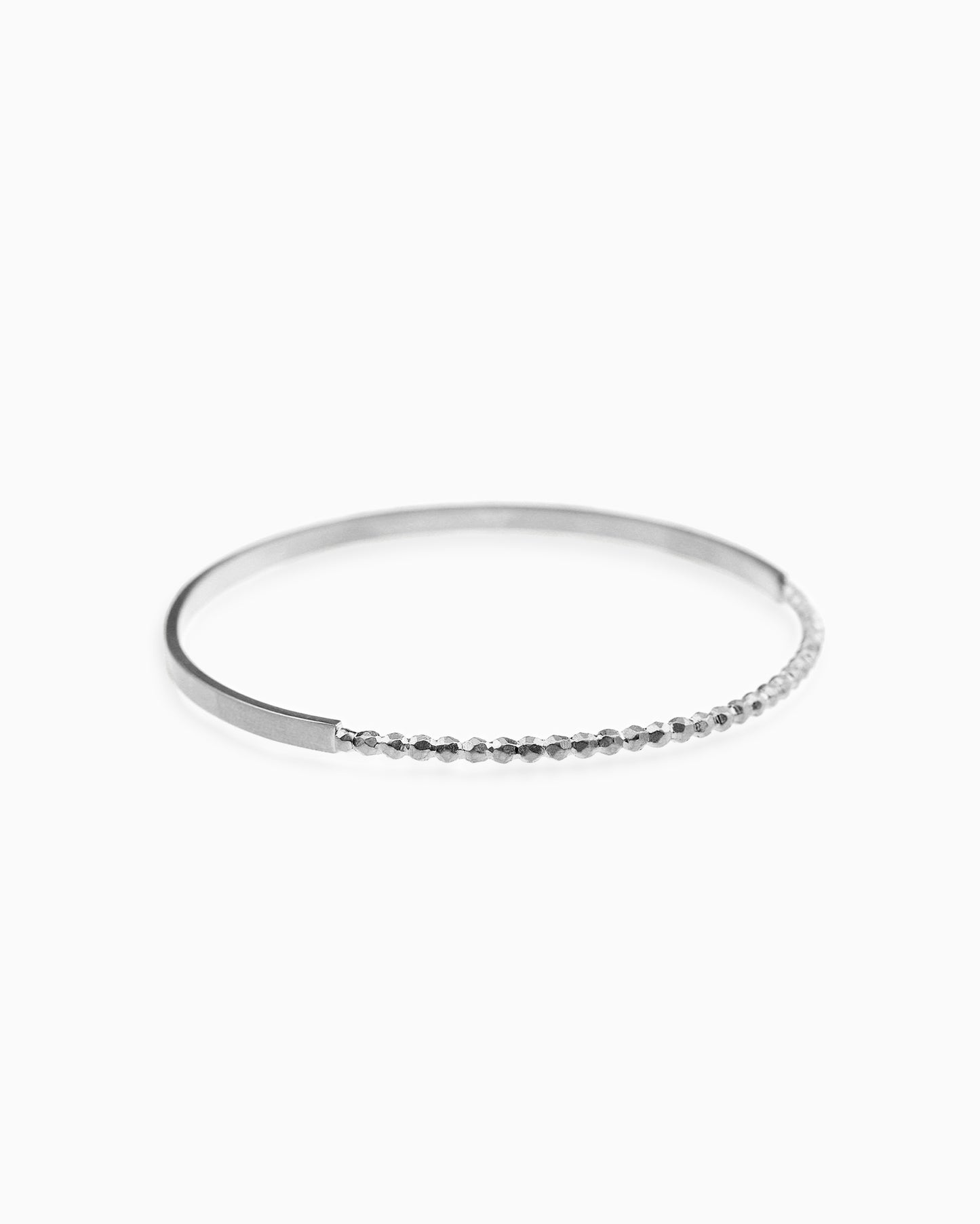 Fijne zilveren armband Refined