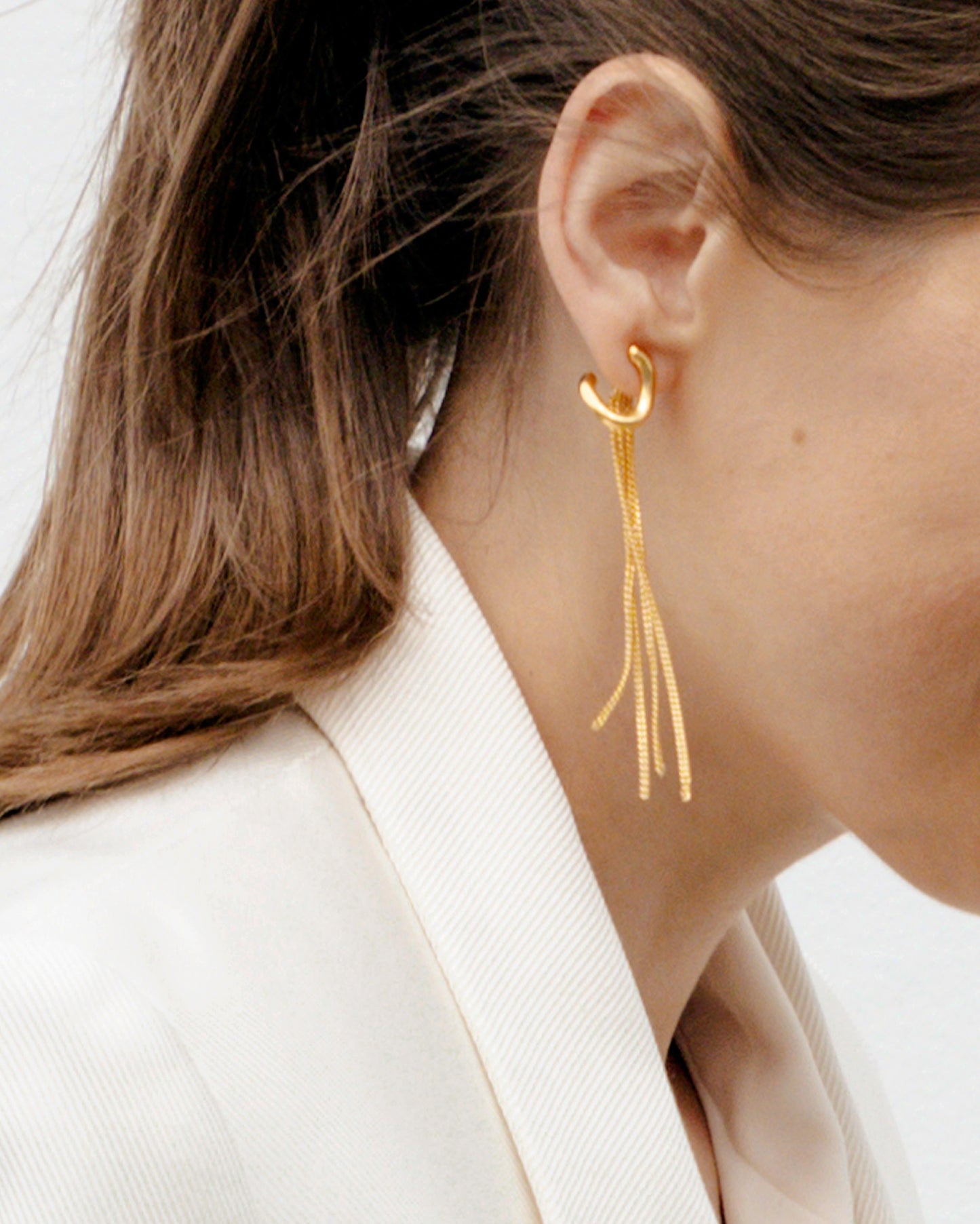 Gold-plated Bold earrings Day To Night