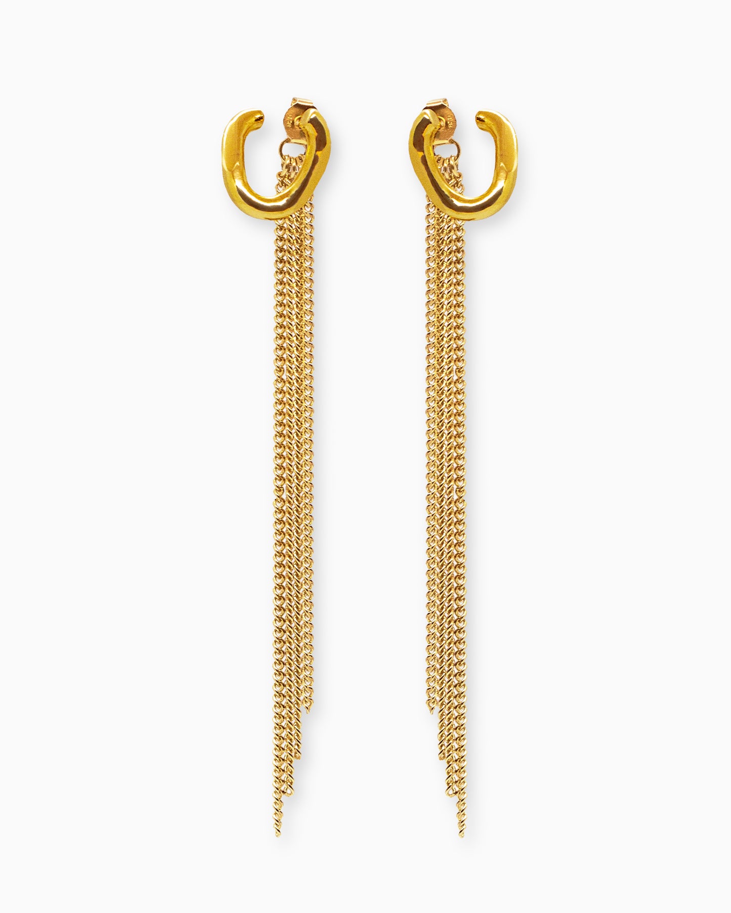 Gold-plated Bold earrings Day To Night