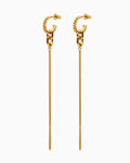 Gold-plated Luga earrings Day To Night