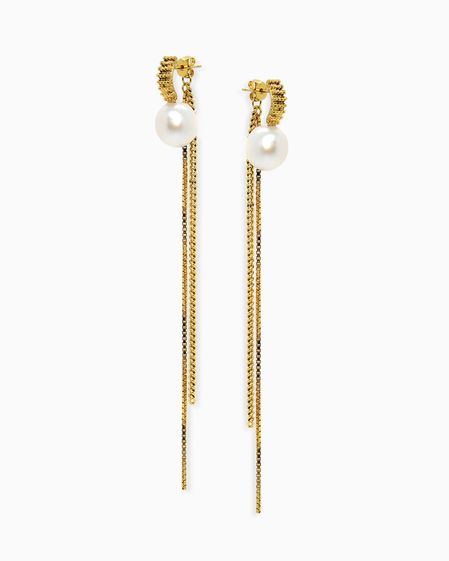 Gold-plated Summer Kaviar earrings Day To Night