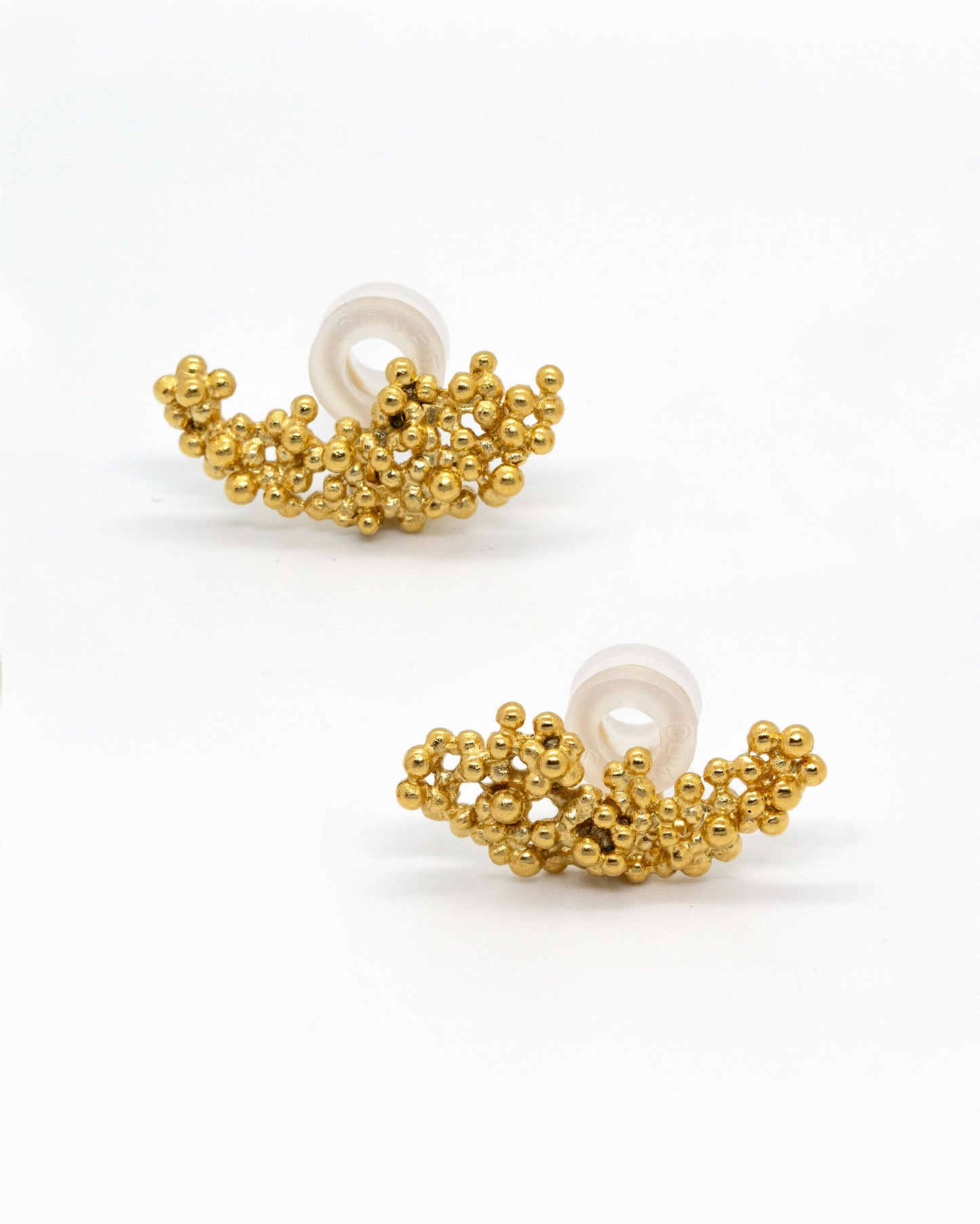 Gold-plated earcuffs Kaviar