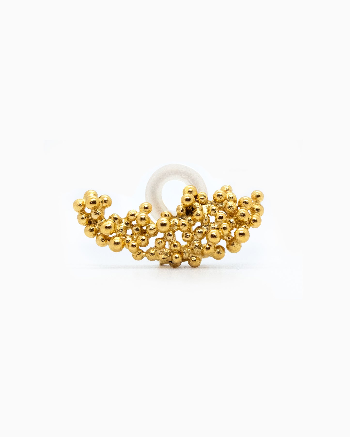 Gold-plated earcuffs Kaviar