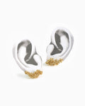Gold-plated earcuffs Kaviar
