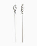 Silver Luga earrings Day To Night