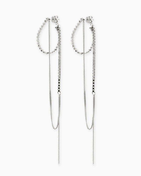 Silver Refined earrings Day To Night