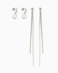 Silver Summer Kaviar earrings Day To Night