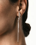 Silver earrings Kaviar