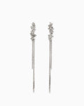 Silver earrings Kaviar