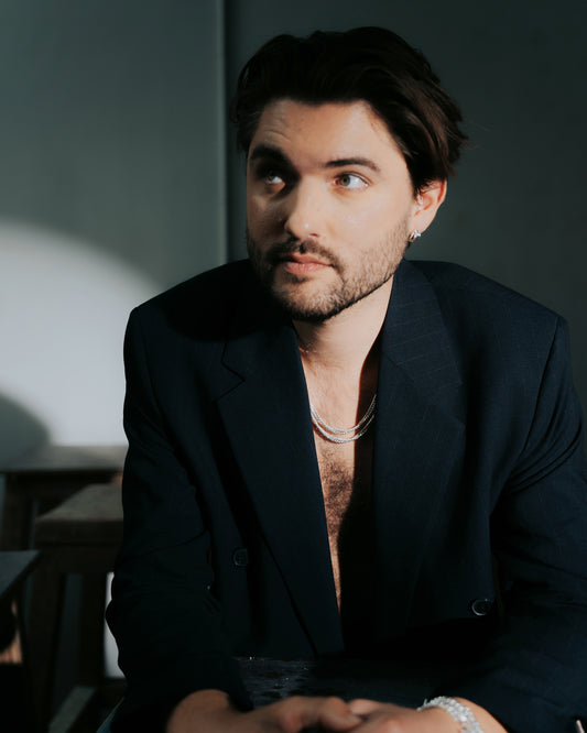 Silver Chain Necklace Intuitive Heart