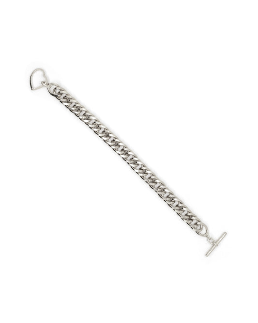 Zilveren T-slot Armband Intuitive Heart