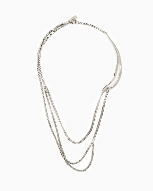 Zilveren SFTH-Halsketting Intuitive Heart