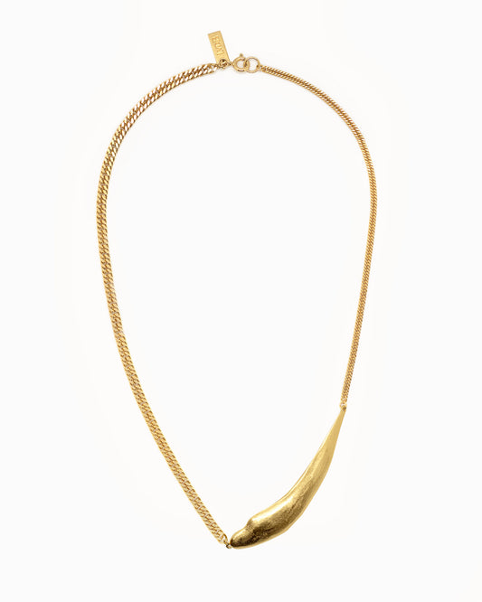 Vergulde Intuitive Heart halsketting