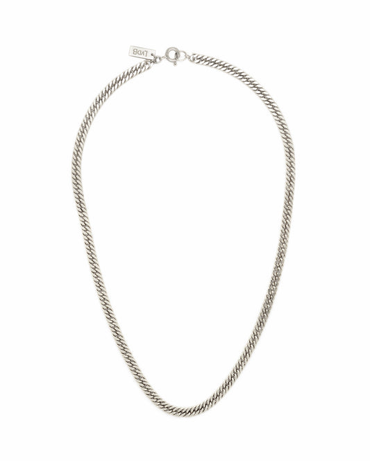 Zilveren schakel halsketting Intuitive Heart