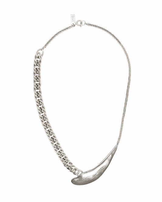 Zilveren Statement halsketting Intuitive Heart