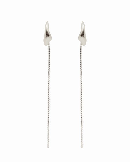 Zilveren oorstekertjes Intuitive Heart Day To Night