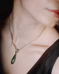 Silver Labradorite Necklace