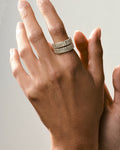 Silver Kaviar ring