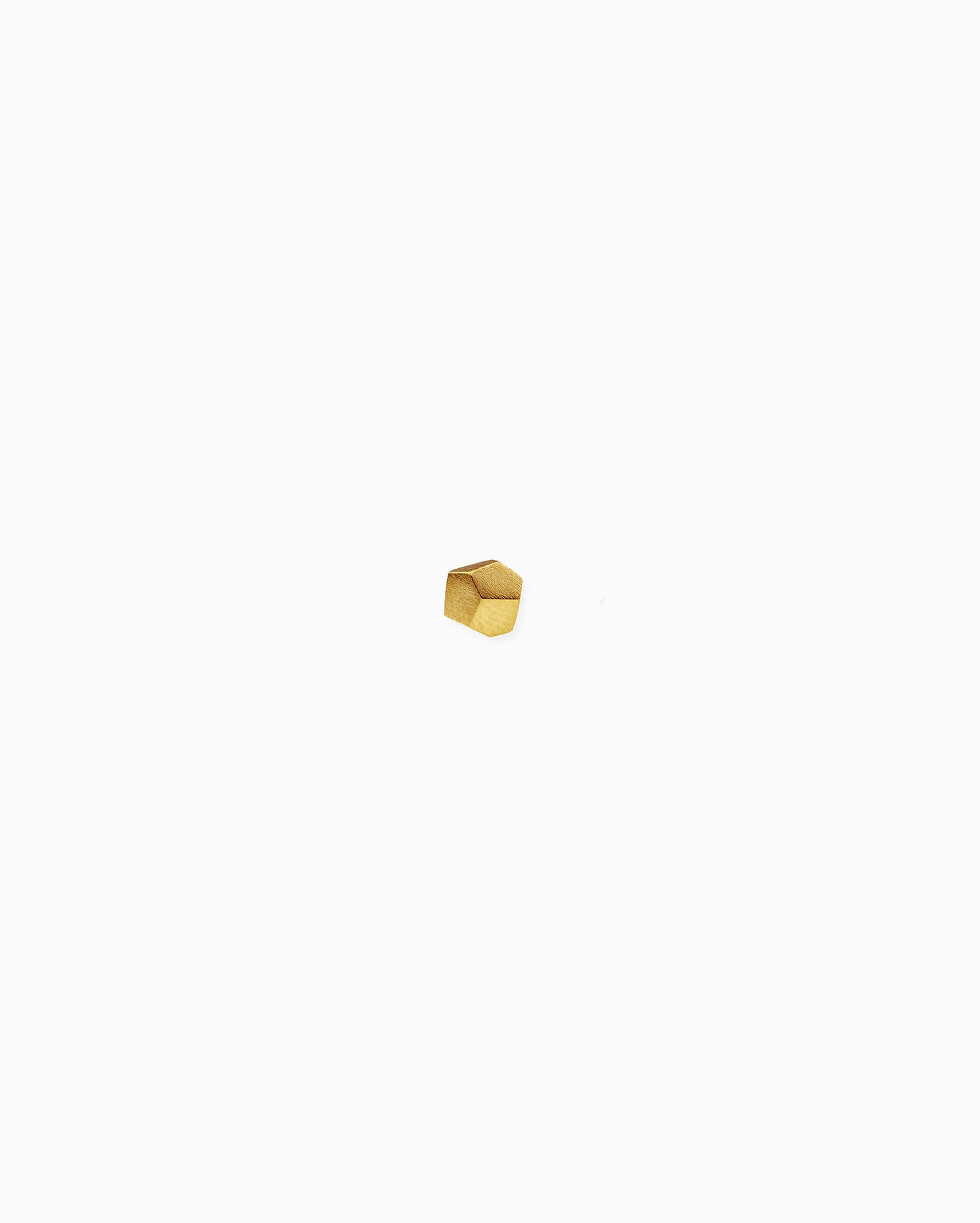 Mini Refined gold-plated earstuds