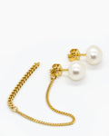 Mini pearl earstud Summer Kaviar Gold plated