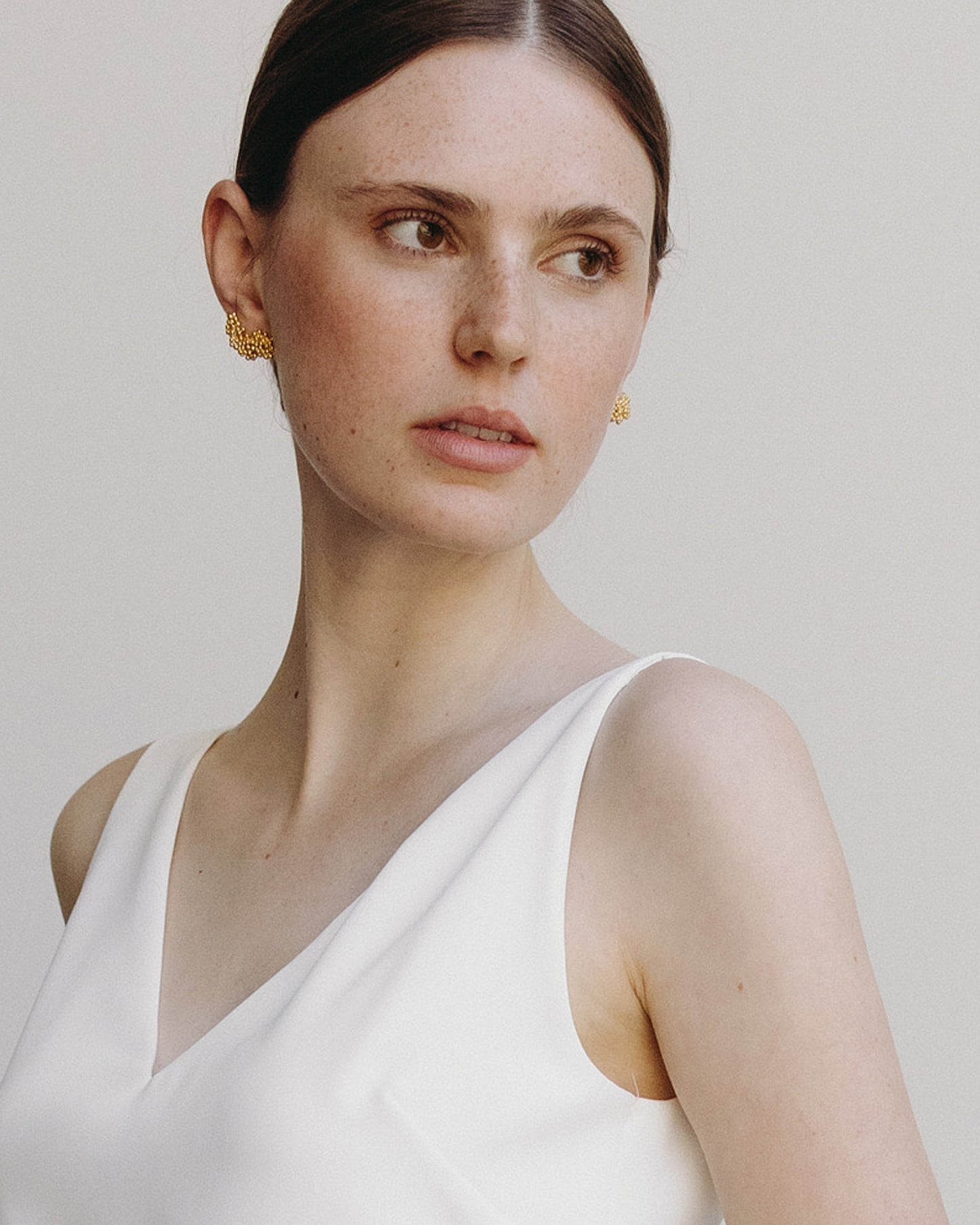 Gold-plated earcuffs Kaviar