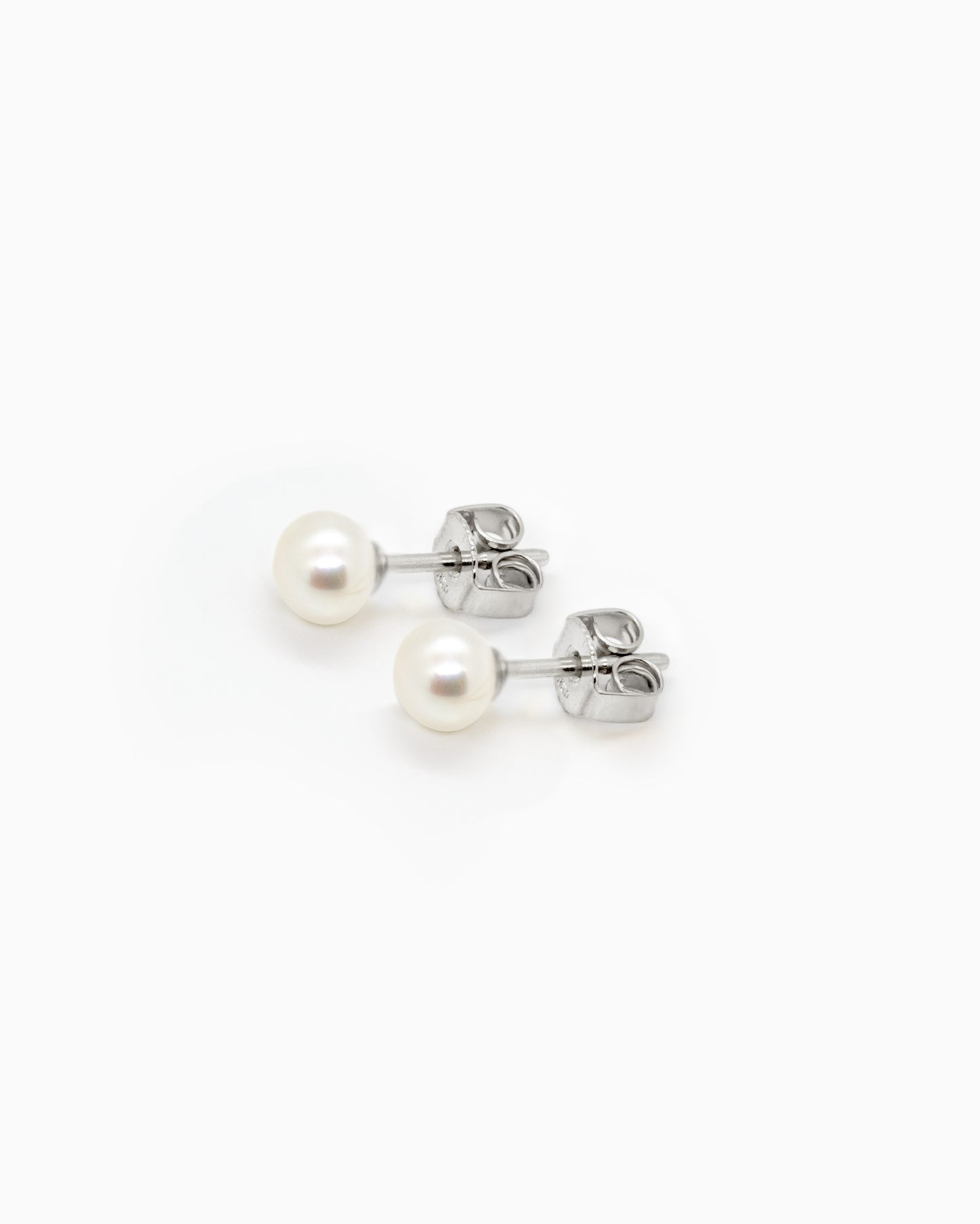 Mini pearl earstud Summer Kaviar Silver