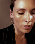 Gold-Plated Earrings Bold