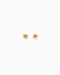 Mini Refined gold-plated earstuds