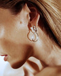 Silver earrings Bold