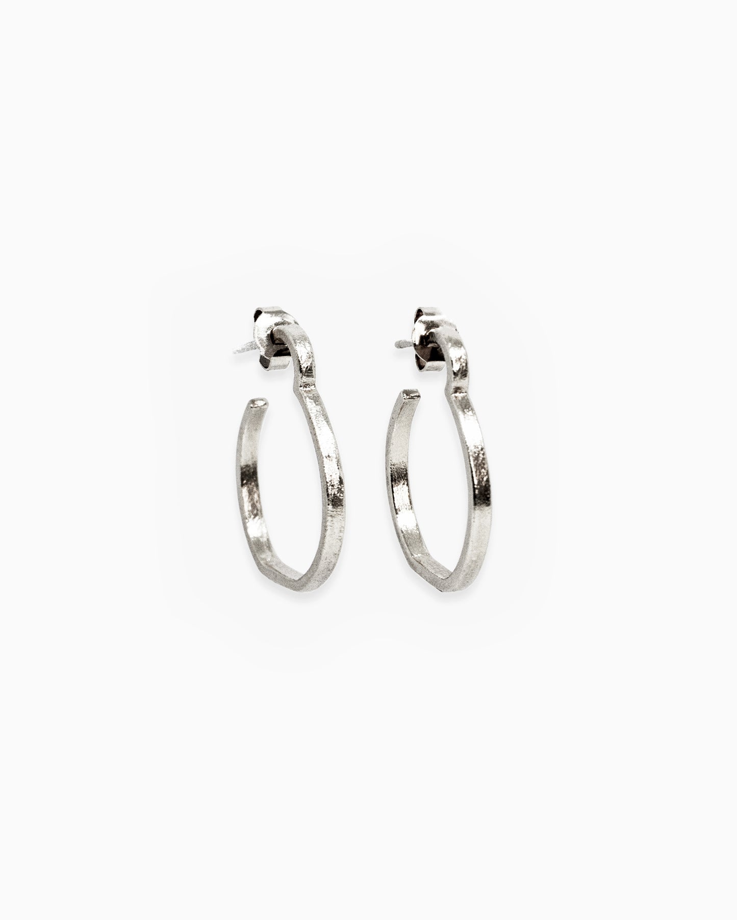 Silver earrings LUGA