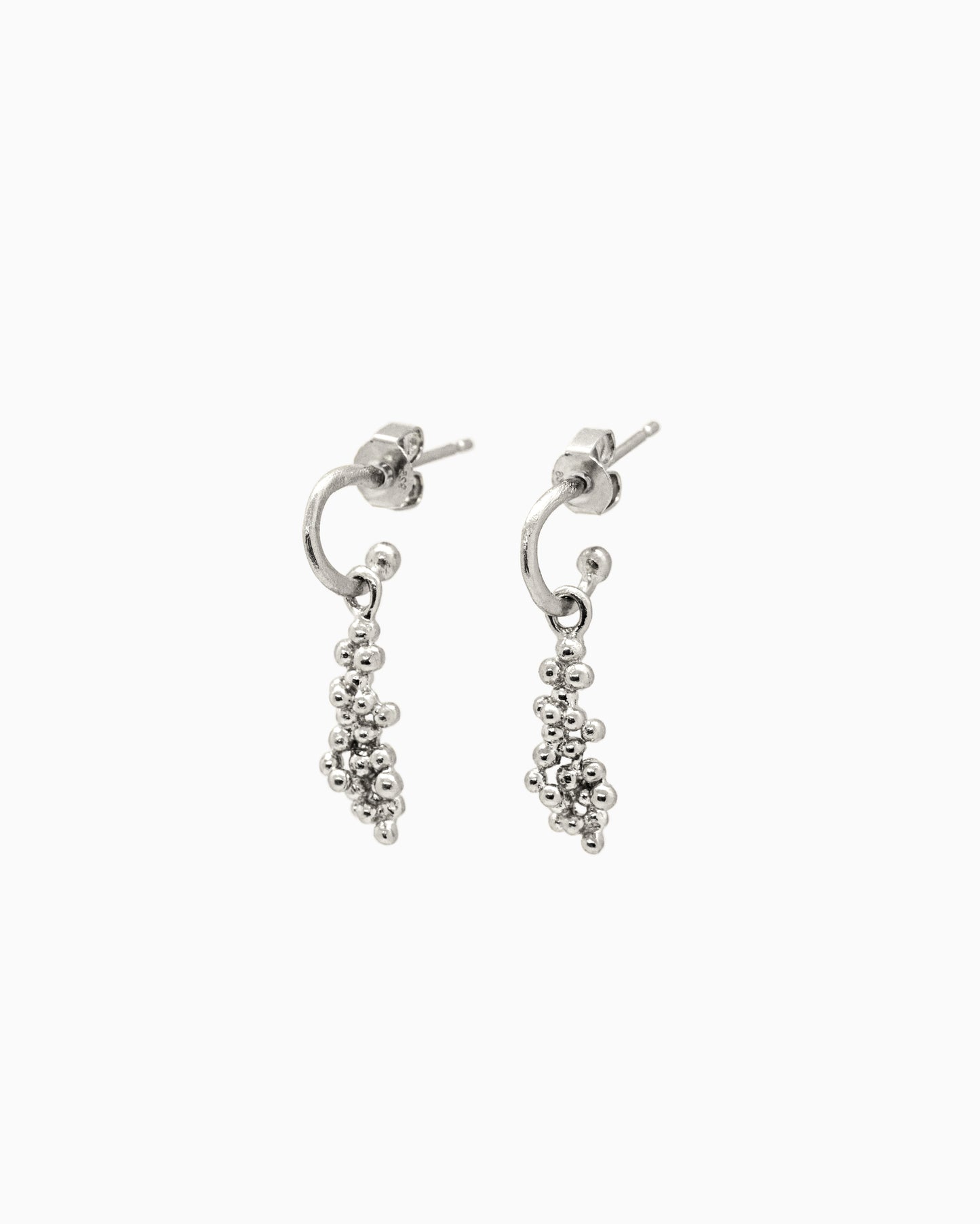 Little silver earrings Summer Kaviar