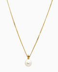 Gold-plated Summer Kaviar necklace with pearl