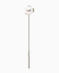 Silver Summer Kaviar earrings with pearl