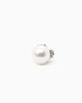 Silver Summer Kaviar earstuds with pearl