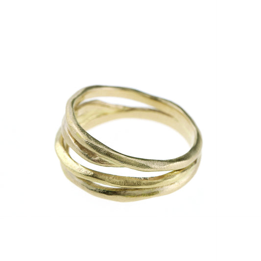 Fairtrade gouden trouwring voor haar