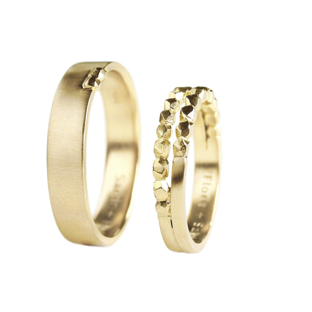 Fairtrade trouwen met 18K fairtrade gouden ringen