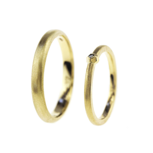 Fijne trouwringen in Fairtrade goud
