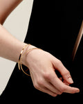 Fijne armband Refined verguld