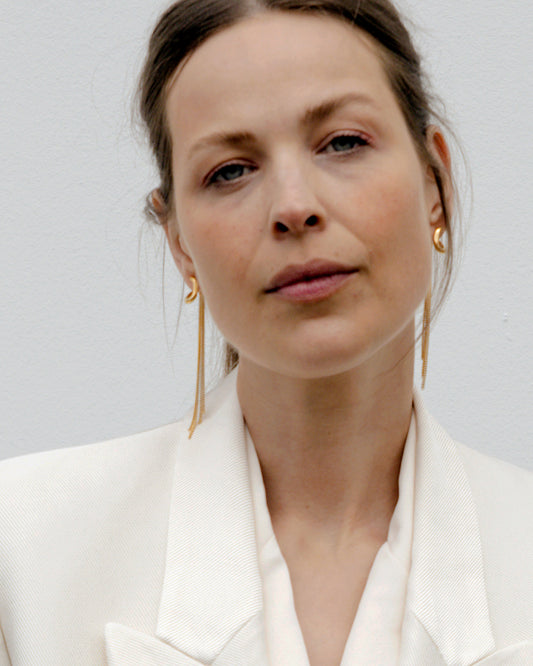 Gold-plated Bold earrings Day To Night
