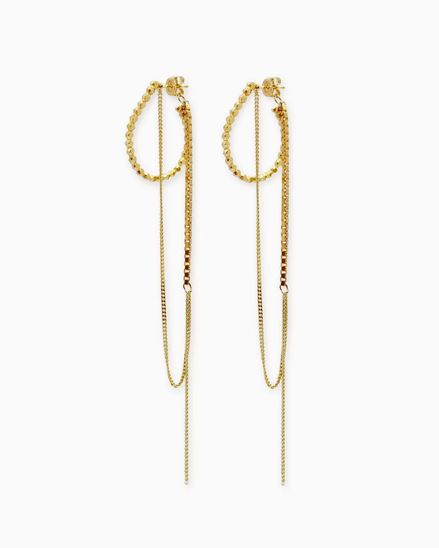 Gold-plated Refined earrings Day To Night