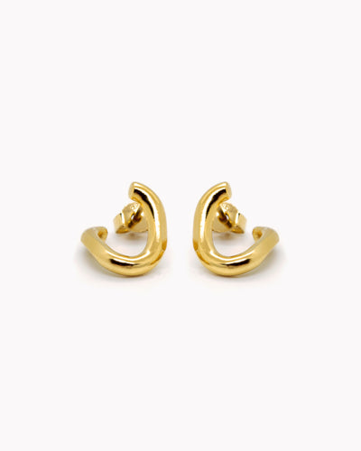 Gold-plated Bold earrings Day