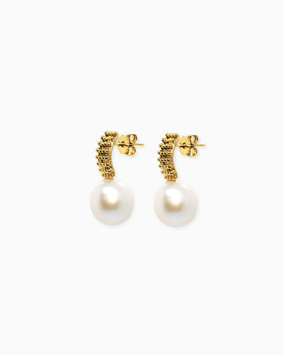 Gold-plated Summer Kaviar earrings Day To Night