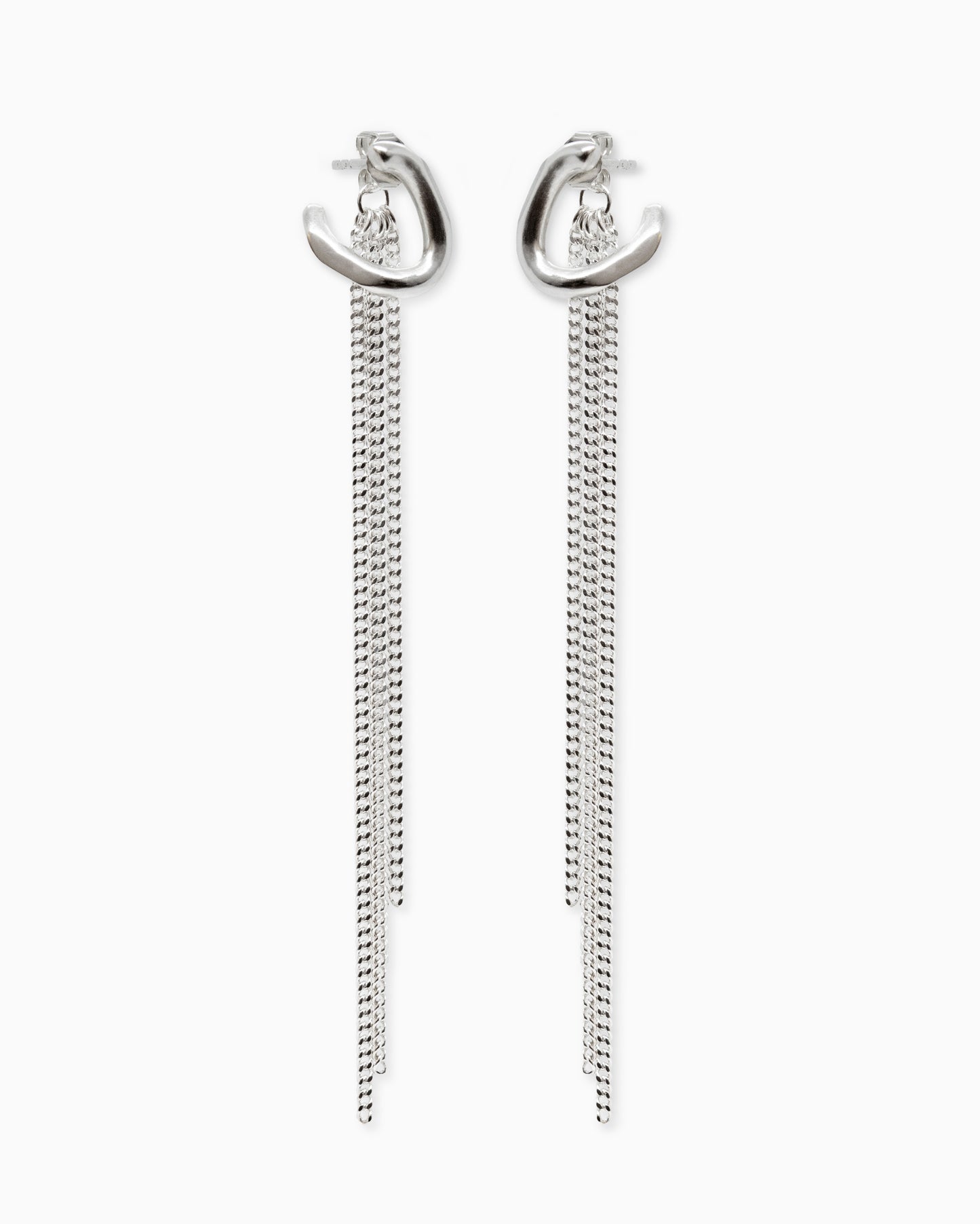 Silver Bold earrings Day To Night