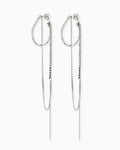 Silver Refined earrings Day To Night