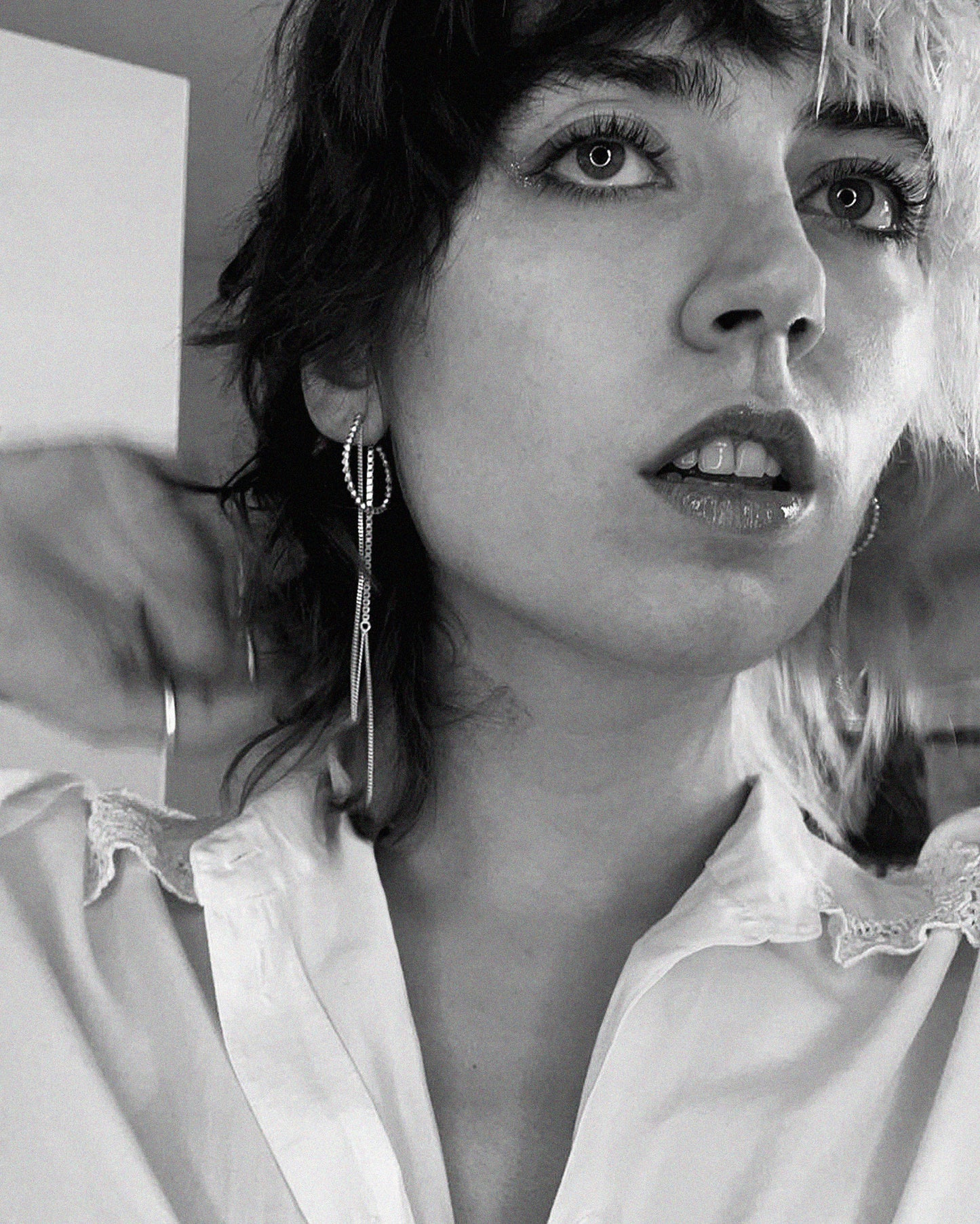 Silver Refined earrings Day To Night