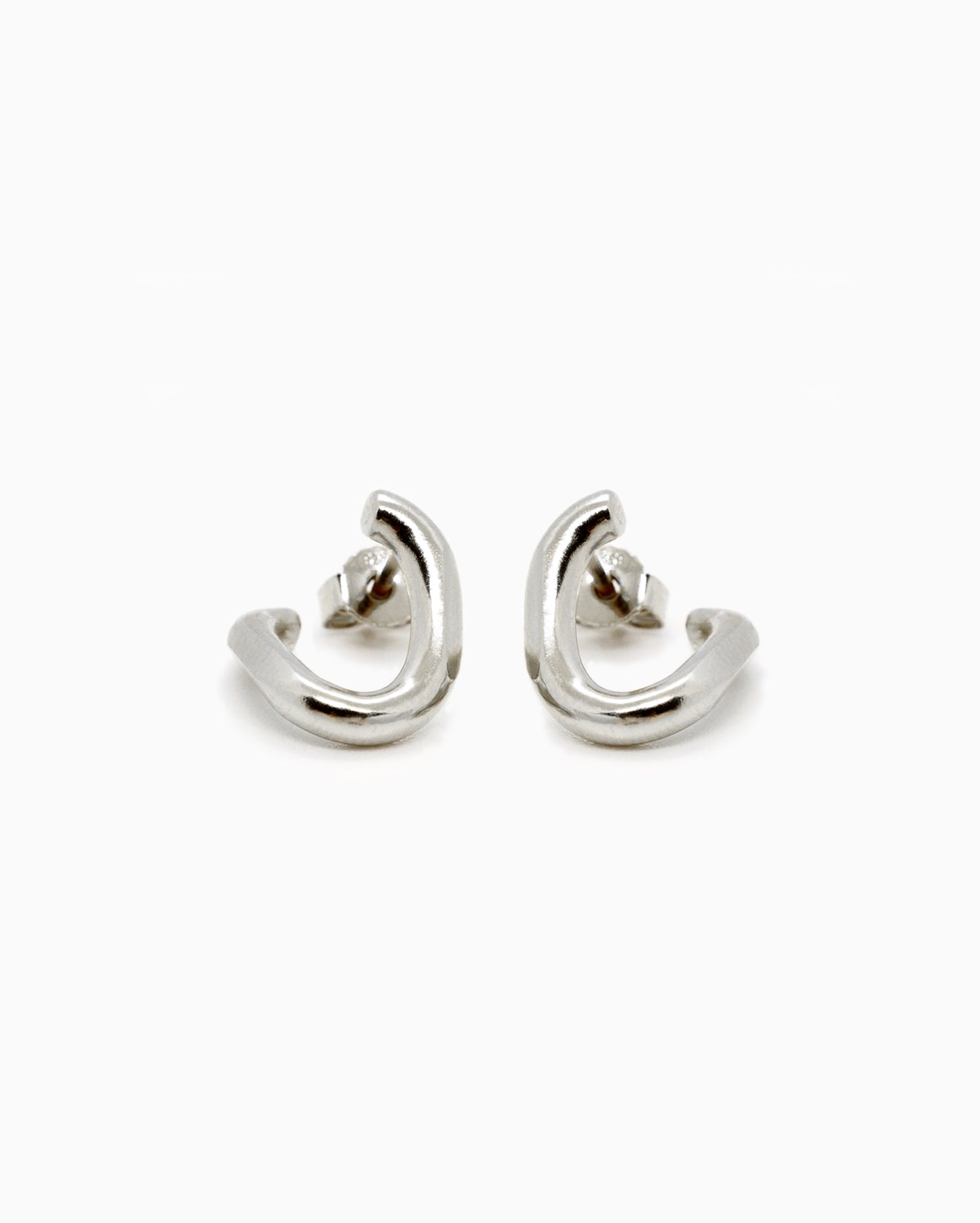 Silver Bold earrings Day