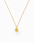 Gold-plated Small Rock Necklace