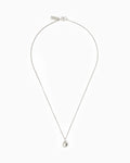 Silver necklace small Rock