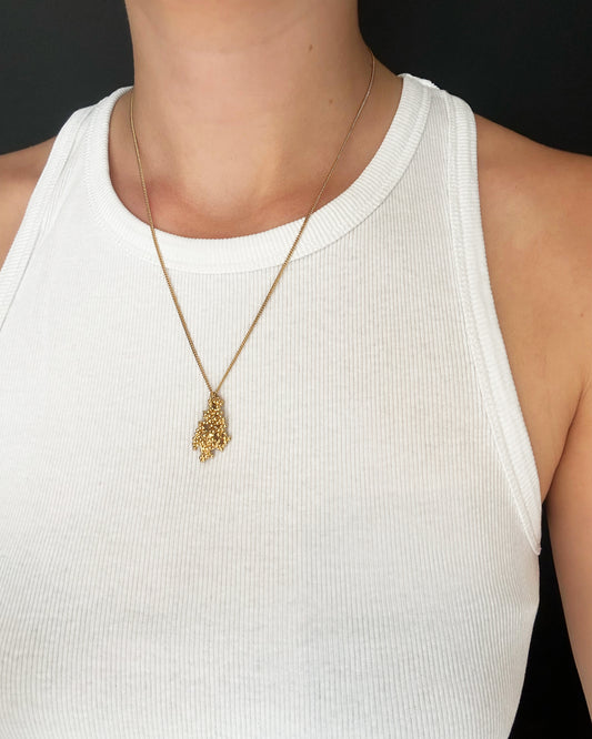 Gold-plated necklace Summer Kaviar