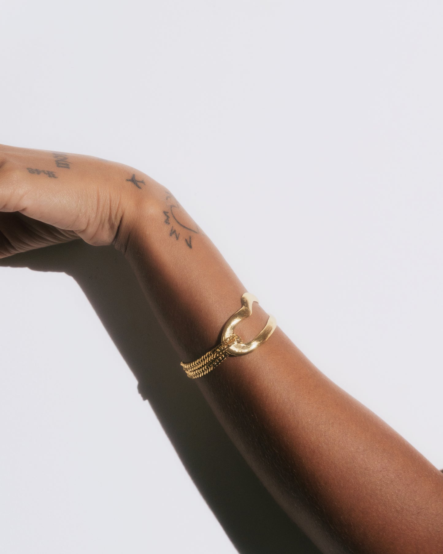 Vergulde SFTH Armband Intuitive Heart